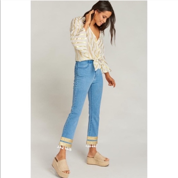Show Me Your MuMu Denim - Show Me Your Mumu Miramar High Waisted Jeans